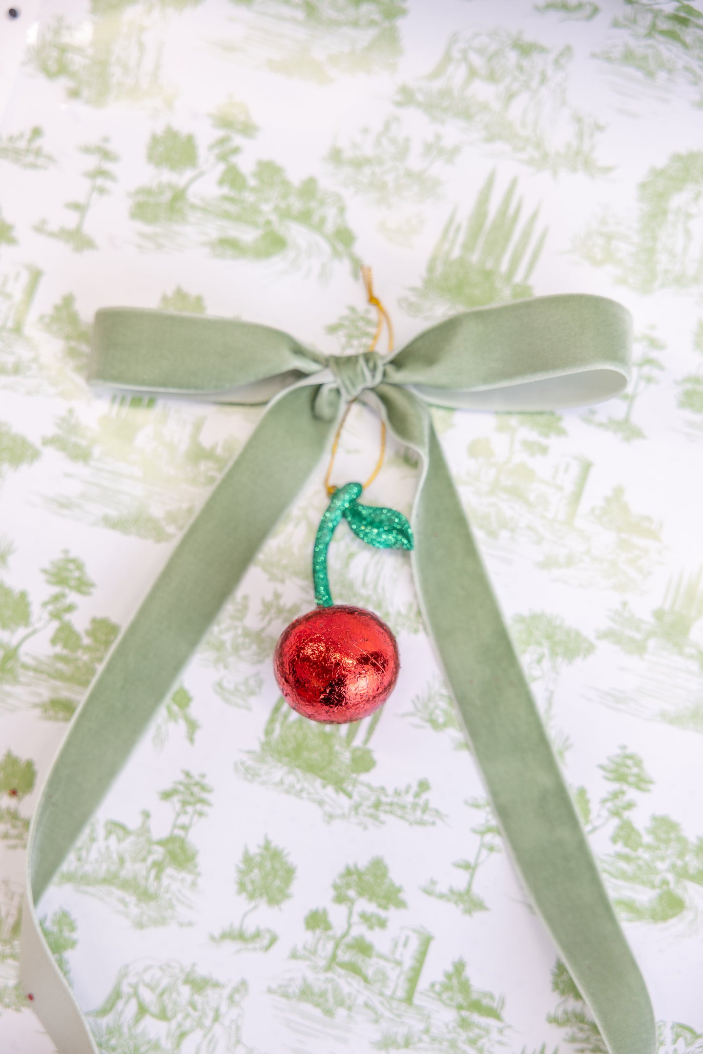 Maraschino Cherry Ornament